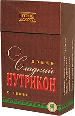 Драже "Сладкий нутрикон" с какао, 100 г