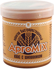 Напиток быстрорастворимый гранулированный "АргоMIX" квас с шиповником", 100 г