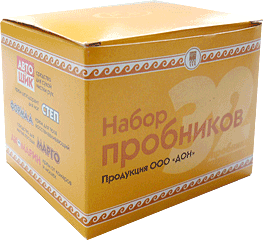 Набор пробников продукции ООО "Дон" (32 пакетика по 3 мл) 