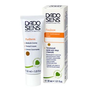 ДАДО ПУР Тональный крем для лица Дадо Сенс ПурДерм (темный) – заказать через Интернет, купить Тональный крем для лица Дадо Сенс ПурДерм (темный) от компании «Арнебия» в магазине здоровья по доступной цене с доставкой по Москве, Санкт-Петербургу, регионам 