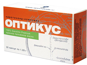Оптикус Каротиноид-комплекс  Бад Оптикус Каротиноид-комплекс. Купить Оптикус Каротиноид-комплекс, оптикус, нпо звезда, бад, доставка по москве, подмосквью, регионам, заказ