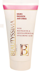 Beautyssima Golden Line Нейроэмульсия для лица с красным пальмовым маслом, экстрактом перечной мяты и гиалуроновой кислотой  ― Интернет-магазин здоровья