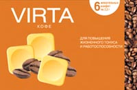 Конфета VIRTA  Кофе  6 шт.  блистер ― Интернет-магазин здоровья