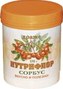 Продукция компании Арго: Драже Нутрифлор Сорбус, профилактика ОРЗ, лечение хронических воспалений носоглотки, гипертоническая болезнь, нарушение обмена веществ, заказать Драже Нутрифлор Сорбус по телефону,