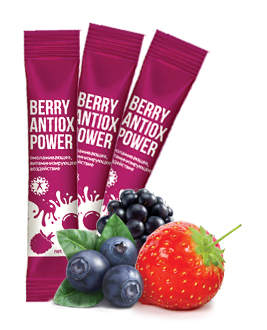 Berry antiox power (15 шт.) Вкус лесных ягод и омолаживающий эффект!