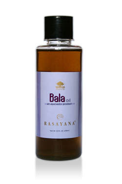 Масло Bala (продукция компании Raj Rasayana Herbals (Индия)) Масло для тела. Используется для улучшения работы нервной, пищеварительной и бронхо-легочной систем; укрепляет мышцы.