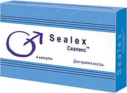 Сеалекс / 4 капс. / 1,33 г Тонизирующее средство для мужчин, улучшающее функциональное состояние мочеполовой системы.