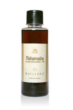 Масло Mahamasha (продукция компании Raj Rasayana Herbals (Индия)) Лечебное массажное масло, используемое при нервно-мышечных расстройствах.