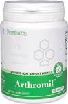 Arthromil - Артромил  Молоко, богатое жизненно важными нутриентами, является ни с чем не сравнимым источником здоровья. Ученые открыли уникальную технологию использования его мощных ингредиентов для создания натуральной биологически активной добавки к пище, способной значительно улучшить общее состояние организма.
Состав (в одной таблетке): MicroLactin™ (концентрат молочного протеина) –  500 мг, кальций (дикальция фосфат) – 143. 5 мг.
Упаковка 120 таблеток.