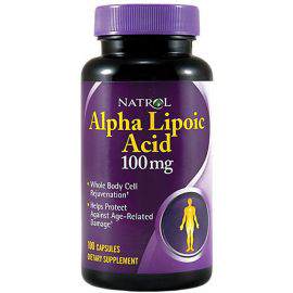 Добавки для здоровья и долголетия Alpha Lipoic Acid 100 мг Natrol  

Alpha Lipoic Acid 100 mg от известного американского бренда Natrol – это натуральный продукт, обладающим мощным антиоксидантным действием. 