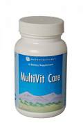 МультиВит Кэйр (Мультивитаминный комплекс) MultiVit Care (продукция компании Виталайн (Vitaline)) Мультиминеральный и поливитаминный препарат в сочетании с биофлавоноидами