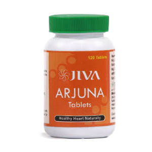 Arjuna Jiva Арджуна 120 таб Отличный травяной тоник сердца, арджуна укрепляет сердечные мышцы, регулирует все связанные функции и уменьшает жировые отложения. Это полезно для снижения уровня холестерина, а также для проверки кровопотери и воспаления.