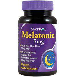 Для здорового сна Melatonin 5 мг Natrol 

    Хороший Сон без Успокоительных.
    Мелатонин с Витамином В6 способствует нормальному сну.
    Пищевая добавка.
