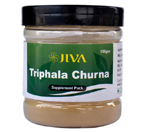 Triphala Churna Jiva Порошок Трифала 100 гр Jiva Triphala Churna уравновешивает три доши в организме, применяется для глаз, при запорах, оказывает омолаживающее действие, очищает организм.