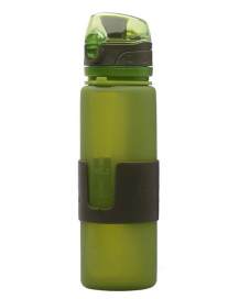 Бутылка силиконовая «COMPACT DRINK» зелёная (Green Silicone Bottle «COMPACT DRINK») 