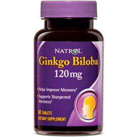 Препараты для мозга Ginkgo Biloba 120 mg Natrol  

Ginkgo Biloba 120 mg – это натуральная биодобавка от Natrol на основе растительного экстракта гинкго билоба.