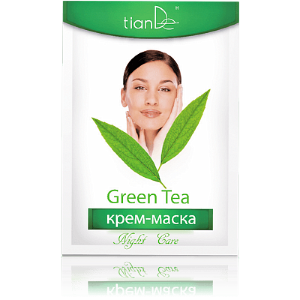 Крем-маска ночная с зеленым чаем Профилактика признаков старения кожи
Код: 50101 , Объем: 18 г