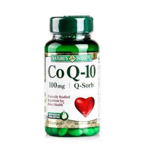 Natures Bounty Коэнзим Q-10 100 мг 60 капсул (Нэйчес Баунти) Восполненяет Коэнзим Q-10 в организме помогая чувствовать себя энергичными, полными сил, поддерживая работу сердца в любом возрасте. 