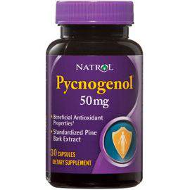 Добавки для здоровья и долголетия Pycnogenol 50 mg Natrol  
Упаковка
30 капсул
