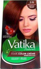 Крем-краска для волос Vatika Naturals Hair color creme Deep Red Brown,1 набор Крем-краска для волос Vatika Naturals Hair color creme Deep Red Brown,1 набор