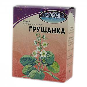 Беловодье Грушанка побеги 25г Профилактический чай из грушанки обладает противовоспалительным, мочегонным, снижающим сахар, ранозаживляющим, успокоительным действием.