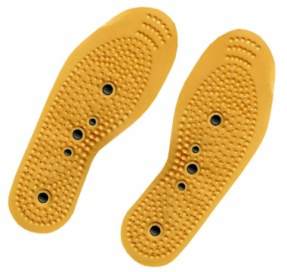 Стельки массажные с магнитами, мужские «ИНЬ-ЯН» (Shoe pad) 