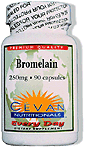 Bromelain 250mg 90 cap Бромелайн облегчает процесс пищеварения, обладает противовоспалительным эффектом. 