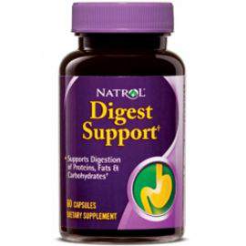 Добавки для здоровья и долголетия Digest Support Natrol 
Упаковка
60 капсул
