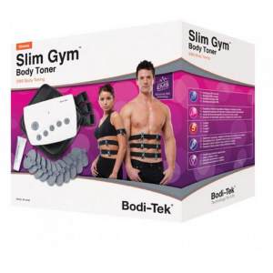 Миостимулятор для тела Slim Gym Body Toner, Bodi Tek  Универсальный миостимулятор для всей семьи с 10 накладками и возможностью подбора индивидуальной программы тренировок, активно подтягивает мышцы, уменьшает объемы тела, борется с целлюлитом.