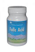 Фолиевая кислота / Folic Acid (продукция компании Виталайн (Vitaline)) Участвует в синтезе нуклеиновых кислот, содержащих наследственную информацию