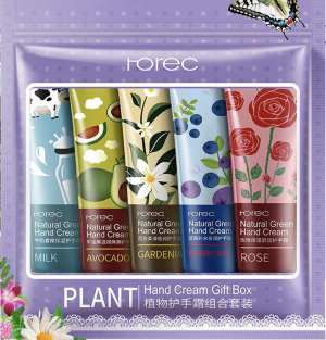 Набор парфюмированных кремов для рук ROREC 5 шт по 30 гр Набор парфюмированных кремов для рук ROREC 5 шт по 30 гр