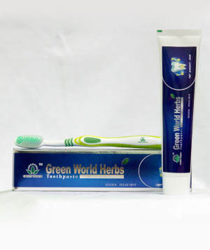 Зубная паста Зеленый мир способствует укреплению дёсен, нежно ухаживает за полостью рта...
