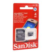 Карта памяти SanDisk TransFlash MicroSDHC class 10 4GB Карта памяти SanDisk TransFlash MicroSDHC class 10 4GB