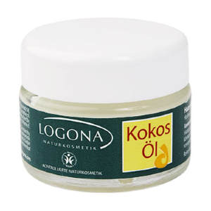 ЛОГОНА Масло кокоса для ухода за повреждёнными волосами, 45 мл Для ухода за поврежденными волосами, особенно за кончиками волос. Высококачественное чистое кокосовое масло.