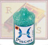 Астральная свеча Рыбы (Pisces) 

Астрологические, или зодиакальные свечи. Соответствуют человеку, проводящему ритуал, либо тому, на кого направлено магическое действие. 