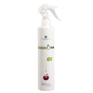 Эко-средство Greenpin Эко-средство для мытья фруктов и овощей
Инновационное средство для мытья фруктов и овощей
Артикул 	# 401918
Объем 	350 мл