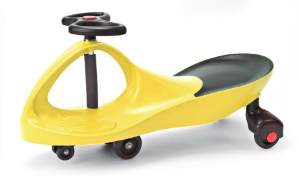 Машинка детская желтая  «БИБИКАР» (Bibicar, yellow colour) 