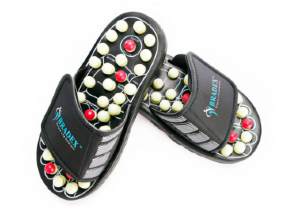 Тапочки рефлекторные, размер: 36-37 «СИЛА ЙОГИ» (Spring Acupuncture Massage Slippers № 36-37) 