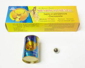 Золотой олень - SHEN RONG SAN SHEN BAO-в коробке-5 бан. по 10 шт*6г 