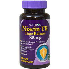 Комплекс витаминов и минералов Niacin 500 mg Time Release Natrol 
Комплекс Natrol Niacin 500 mg Time Release является источником витамина РР (ниацина).