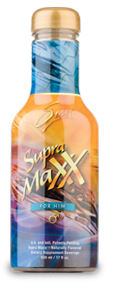 SupraMaxx for Him 500мл (СупраМакс для него) Насыщенный энергией питательный напиток, содержащий органические хелатные, ионизированные минералы, природные витамины, антиоксиданты, травы с особо благоприятными для мужчин свойствами – всё в нём предназначено для поддержки здорового мужского стиля жизни. SupraMaxx for Him содержит мака, открытое в Южной Америке вещество, повышающее вирильность. Органические хелатные, ионизированные минералы участвуют во всех химических процессах в теле, включая выработку энергии.