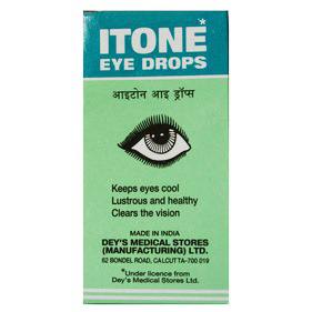 Глазные капли Айтон (Deys Itone Eye drops)-эликсир для глаз. Упаковка: 10 мл 