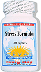 STRESS FORMULA Стресс Формула - пищевая добавка, содержит сбалансированный набор витаминов группы В, которые необходимы для работы нервной системы и надпочечников. 