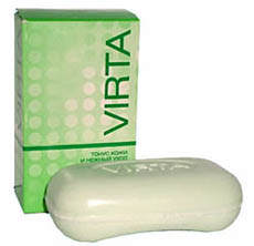Мыло-крем VIRTA Антицеллюлитное / 75 г  Превосходное гигиеническое средство, бережно очищает кожу, а так же эффективное средство сохранения идеальных форм тела. 