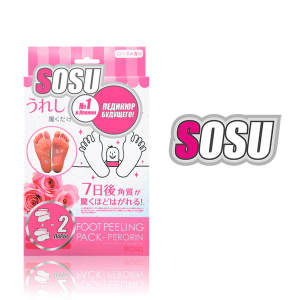Носочки для педикюра Sosu с ароматом розы 2 пары 

Носочки «SOSU» - это инновационный способ педикюра на дому без риска
и траты времени на посещение дорогостоящих процедур. 