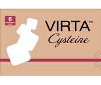 Конфета VIRTA  Cysteine   6 шт.   блистер Жевательные конфеты на основе цистеина позволят снизить риск возникновения опухолей, особенно у курильщиков и лиц, предрасположенных к онкозаболеваниям.