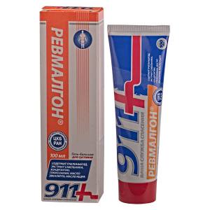 911 Ревмалгон 100мл ​Препарат оказывает согревающее, противовоспалительное и успокаивающее воздействие.