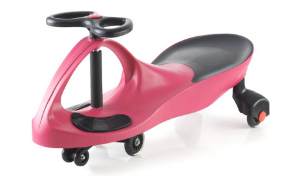 Машинка детская с полиуретановыми колесами, розовая «БИБИКАР» (Bibicar, new type, pink colour) 