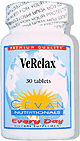 VERELAX 30 tab - Верелакс  (для сна) ВеРелакс оказывает успокаивающее действие на нервную систему, снимает волнение и психоэмоциональное напряжение, обладает спазмолитическим эффектом, улучшает сон.