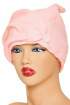 Шапка для сушки волос Розовая 
Шапочка с турмалином для бережной сушки волос - эффект фена.
